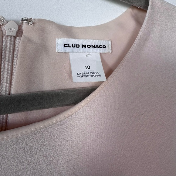 Club Monaco Luciena Dress Petal Pink - Size 10 - Picture 7 of 15